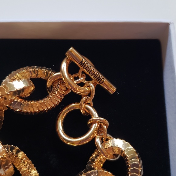 Moschino H&M Gold-plated Bracelet 2018 - Picture 2 of 3